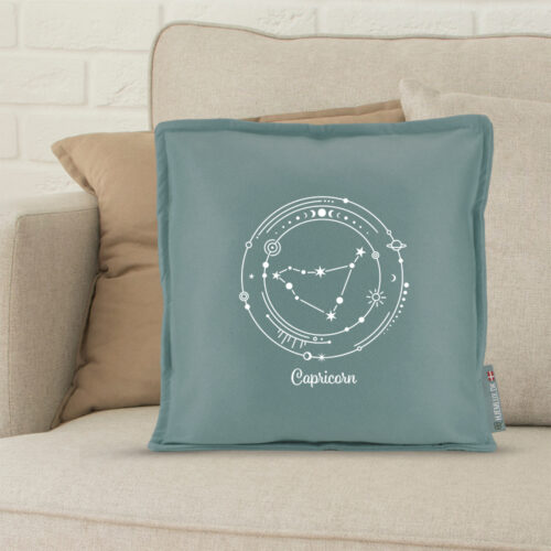 Stjernetegn "My Zodiac" - Capricorn (stenbukken) | Pyntepude i filt - Image 2