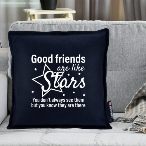 Alternative view of Good friends are like stars... | Pyntepude i filt