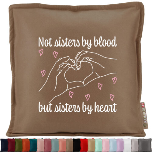 Not sisters by blood, but sisters by heart | Pyntepude i filt