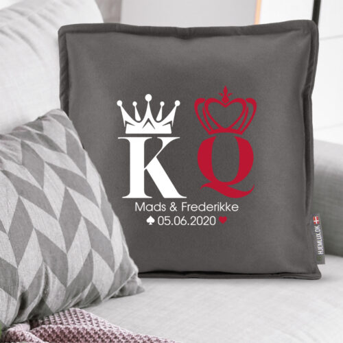 Alternative view of King & Queen | Pyntepude i filt