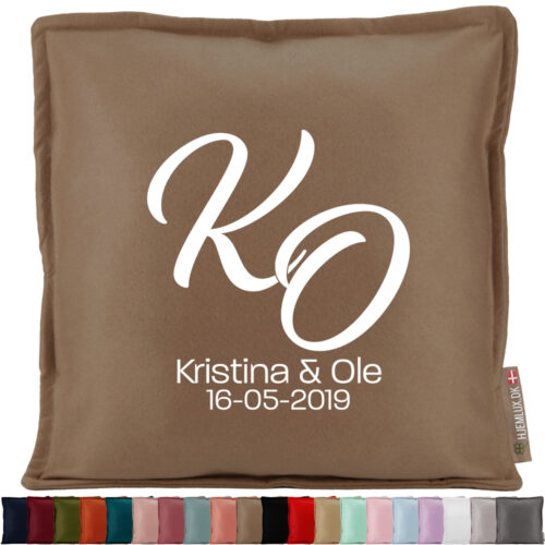 Monogram #1 | Pyntepude i filt