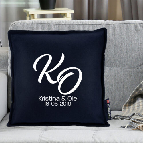 Alternative view of Monogram #1 | Pyntepude i filt