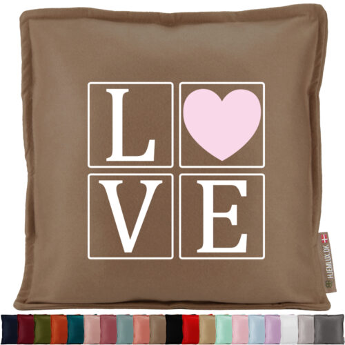 Love | Pyntepude i filt