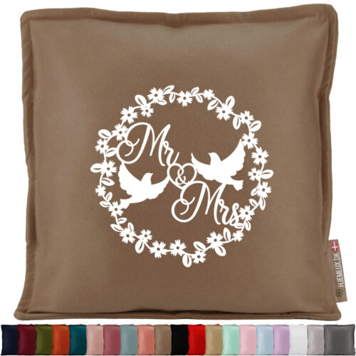 Love doves Mr & Mrs | Pyntepude i filt