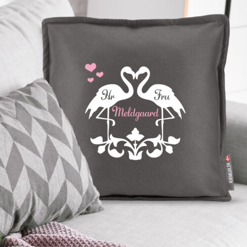 Alternative view of Flamingo love | Pyntepude i filt