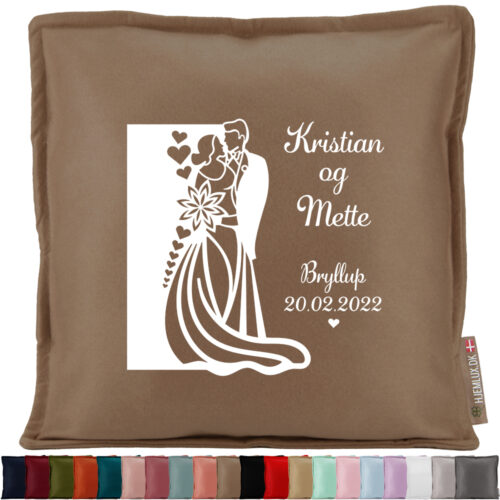 Brudepar | Pyntepude i filt