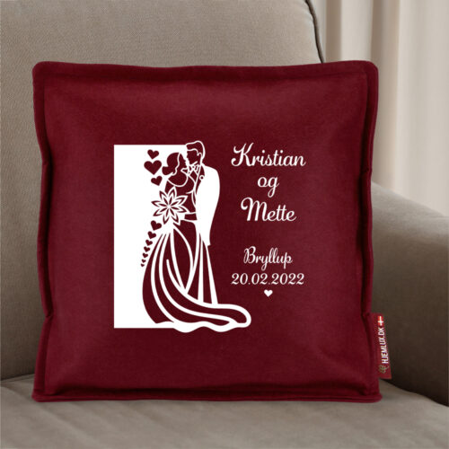 Alternative view of Brudepar | Pyntepude i filt