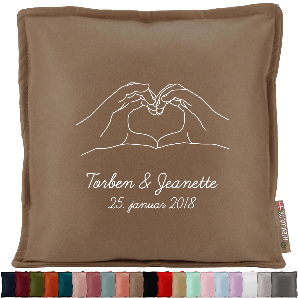 Heart hands | Pyntepude i filt
