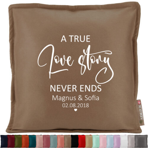 A true love story never ends | Pyntepude i filt