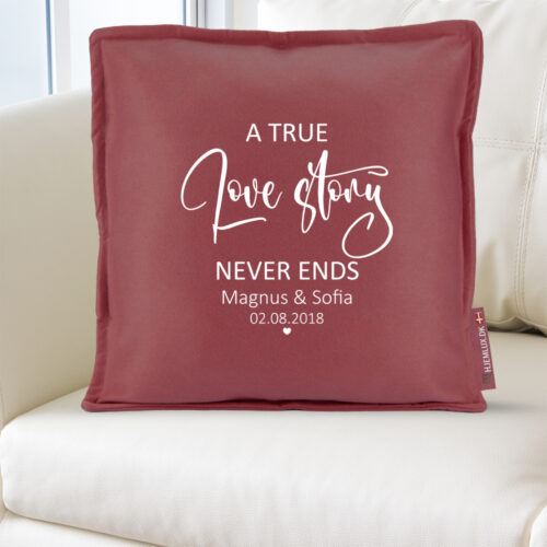 Alternative view of A true love story never ends | Pyntepude i filt