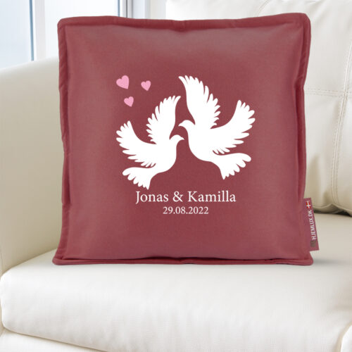 Alternative view of Love doves | Pyntepude i filt