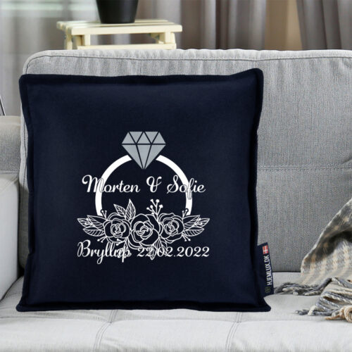 Alternative view of Bryllup blomster & ring | Pyntepude i filt