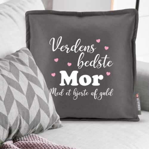 Alternative view of Verdens bedste mor #1 | Pyntepude i filt