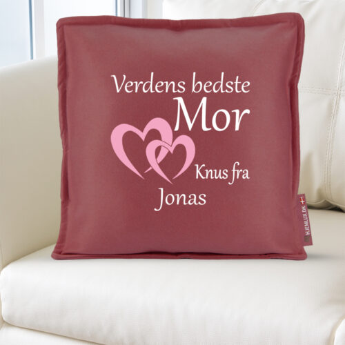 Alternative view of Verdens bedste mor #2 | Pyntepude i filt