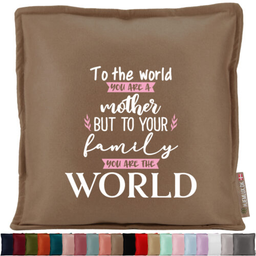To the world you are a mother… | Pyntepude i filt
