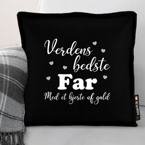 Alternative view of Verdens bedste far #1 | Pyntepude i filt