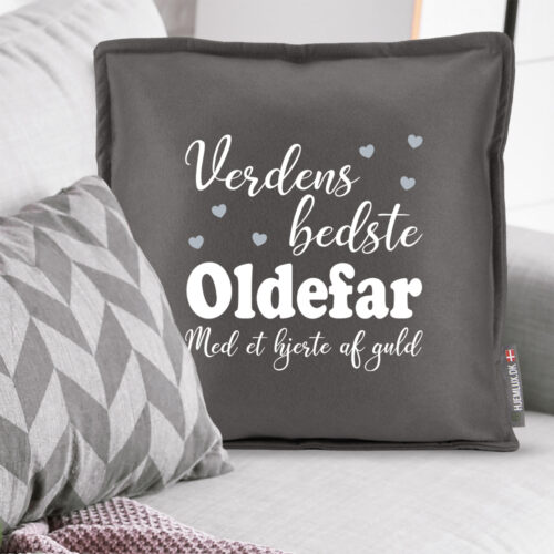 Alternative view of Verdens bedste oldefar #1 | Pyntepude i filt