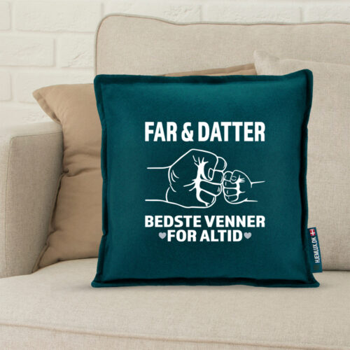 Alternative view of Bedste venner for altid – far/datter | Pyntepude i filt