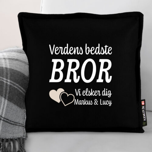 Alternative view of Verdens bedste bror #2 | Pyntepude i filt