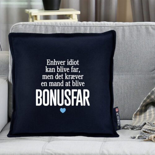 Alternative view of Enhver idiot kan blive far - bonusfar | Pyntepude i filt