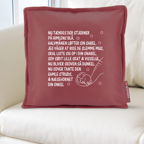 Alternative view of Vuggevise elefant | Pyntepude i filt