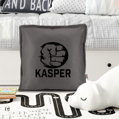 Alternative view of Superhero med navn #5 | Pyntepude i filt