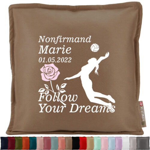 Nonfirmation Follow Your Dreams - Volleyball | Pyntepude i filt