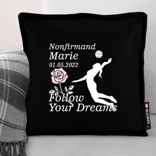 Alternative view of Nonfirmation Follow Your Dreams - Volleyball | Pyntepude i filt