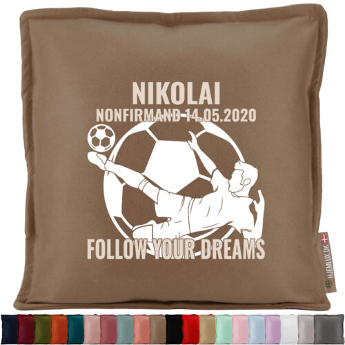 Nonfirmation Follow Your Dreams - Fodbold #2 | Pyntepude i filt