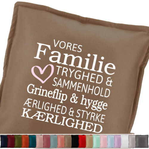 Familie | Pyntepuder i filt