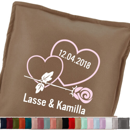 Kærlighed & ægteskab | Pyntepuder i filt