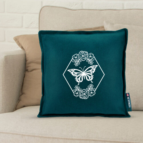 Alternative view of ButterflyHexagon | Pyntepude i filt