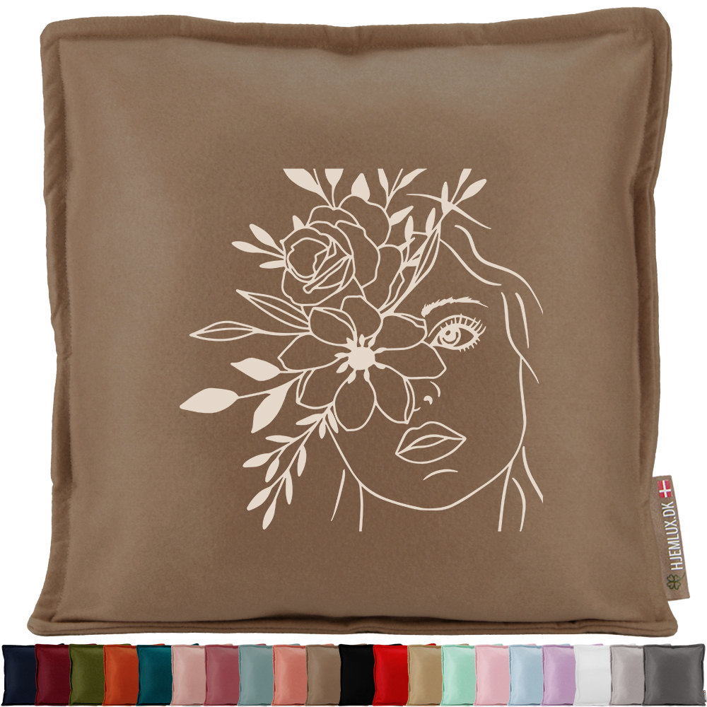 Floral woman #1 | Pyntepude i filt
