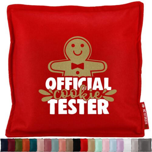 Funny Christmas – Official cookie tester | Pyntepude i filt