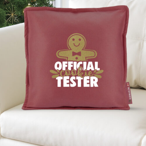 Alternative view of Funny Christmas – Official cookie tester | Pyntepude i filt