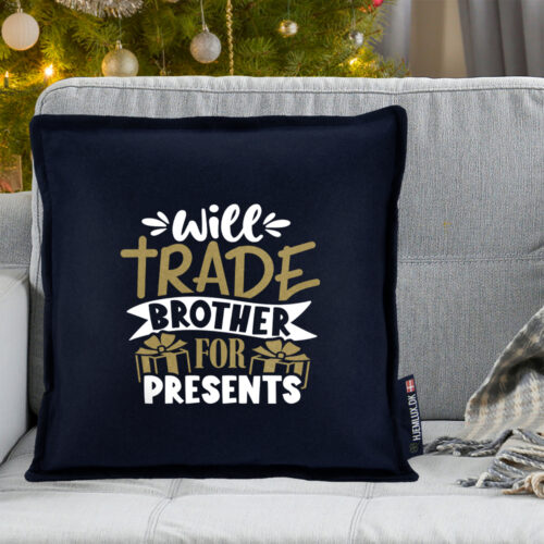 Alternative view of Funny Christmas – Will trade brother for presents | Pyntepude i filt