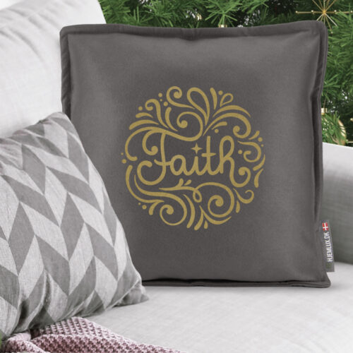 Christmas Decor – Faith | Pyntepude i filt - Image 2