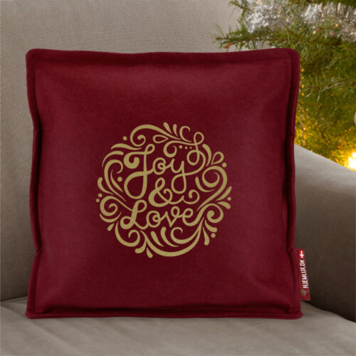 Alternative view of Christmas Decor – Joy & love | Pyntepude i filt