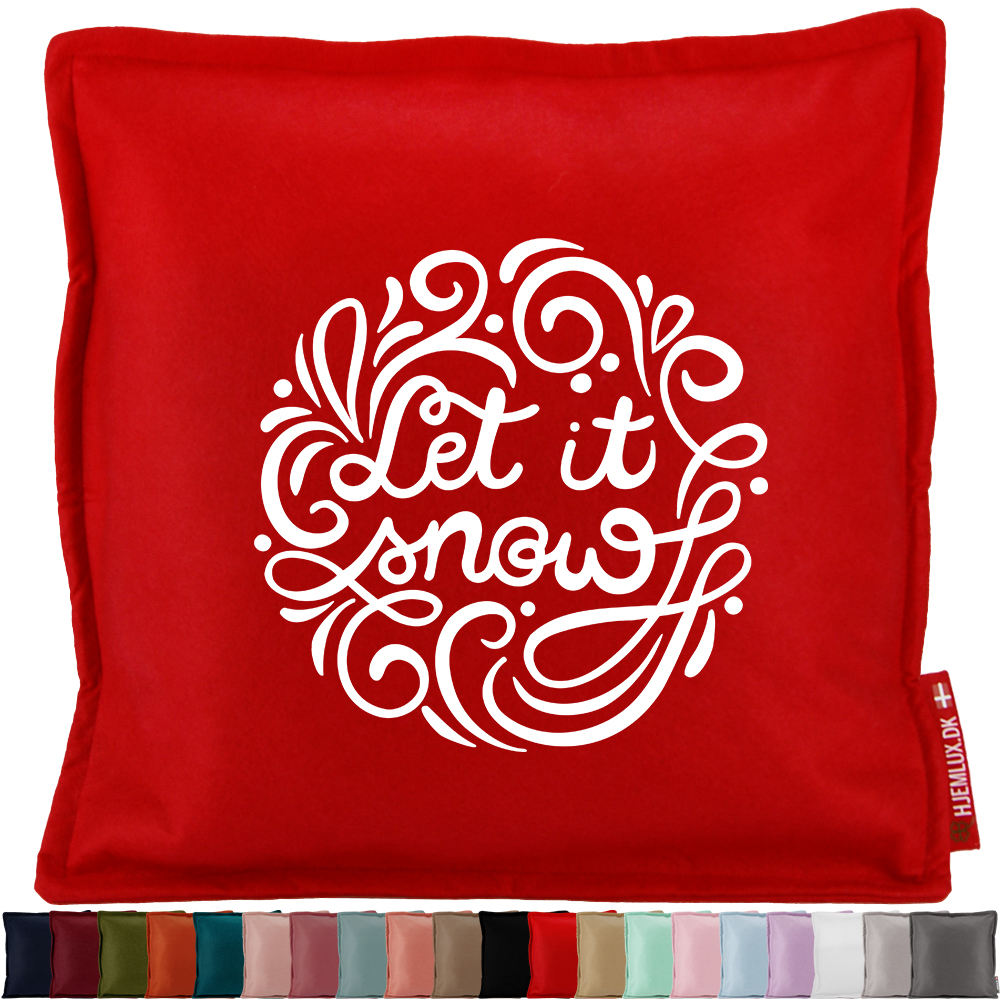 Christmas Decor – Let it snow | Pyntepude i filt
