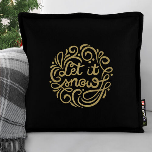 Alternative view of Christmas Decor – Let it snow | Pyntepude i filt