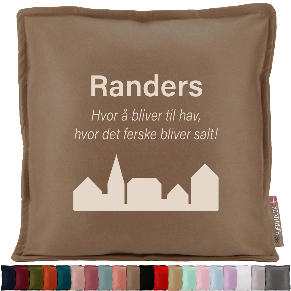 Din by - Randers | Pyntepude i filt