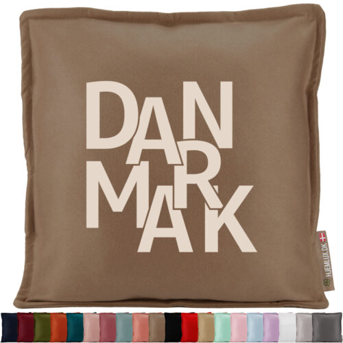 By Letters - Danmark | Pyntepude i filt