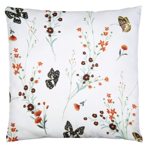 Flowers'N Butterflies | Pyntepudebetræk med print
