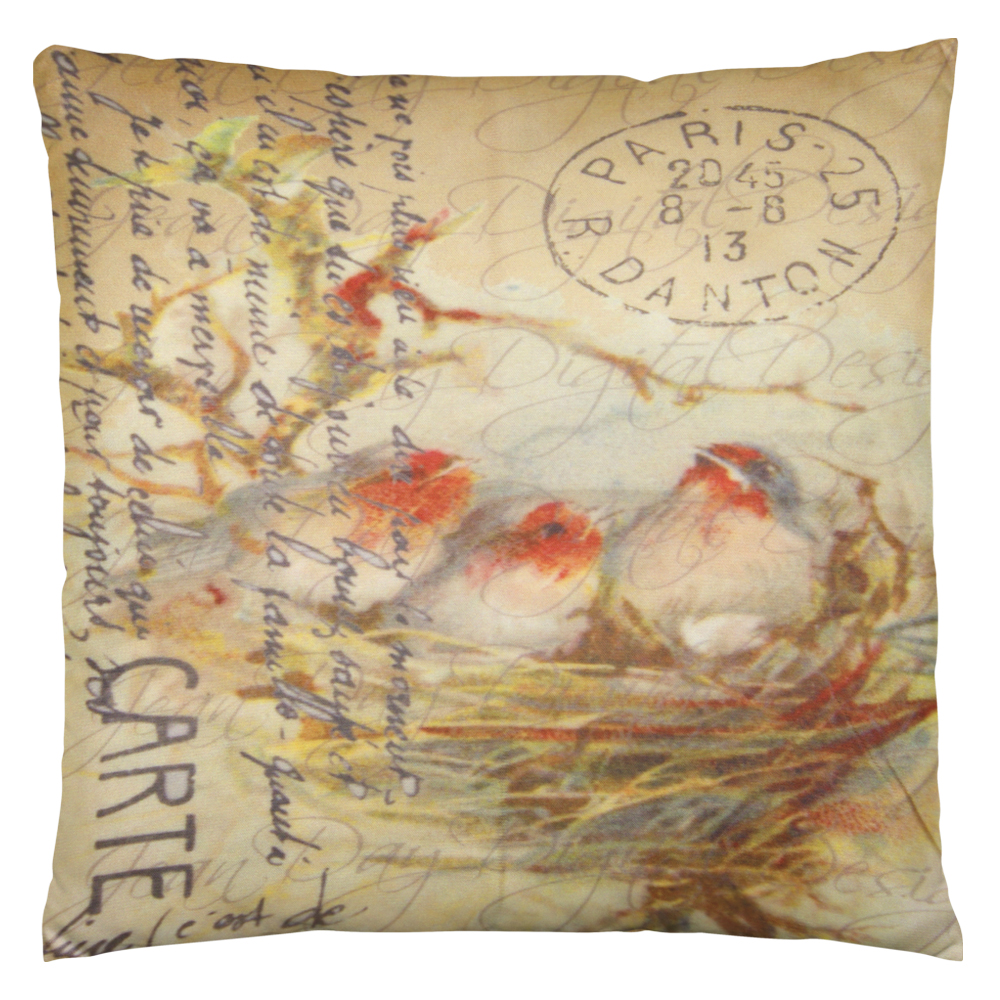 Birds #3 | Pyntepudebetræk med print