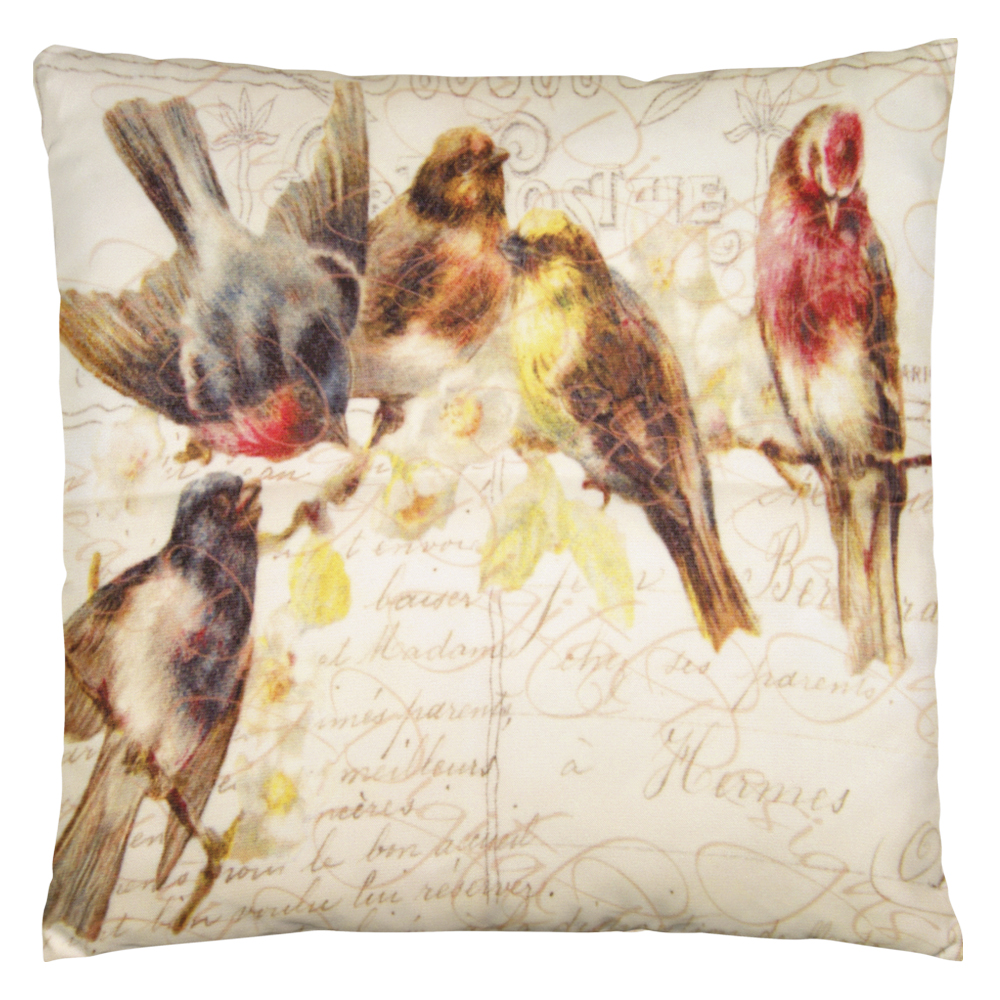 Birds #4 | Pyntepudebetræk med print