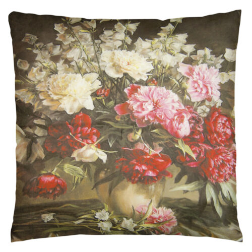 Flowers #111 | Pyntepudebetræk med print