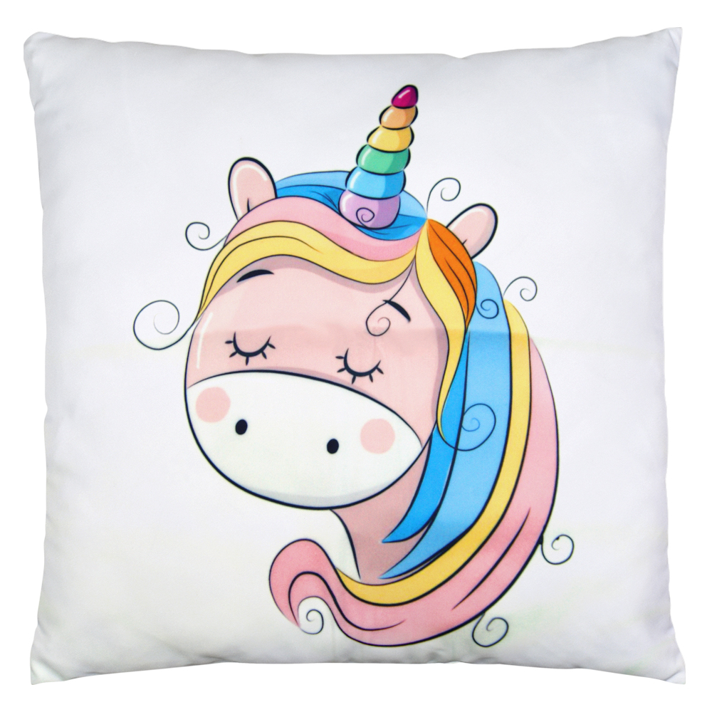 Cute unicorn | Pyntepudebetræk med print