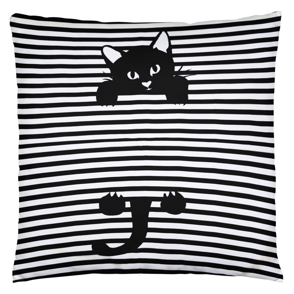 Black'N White #61 | Pyntepudebetræk med print