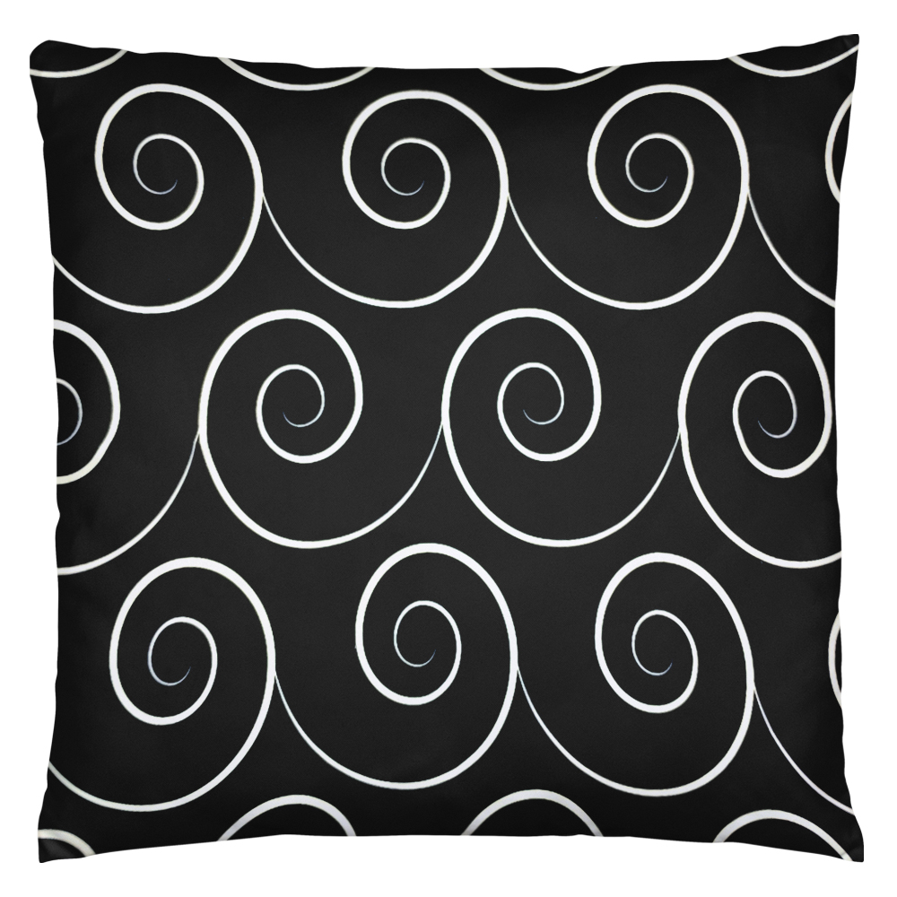 Black'N White #62 | Pyntepudebetræk med print