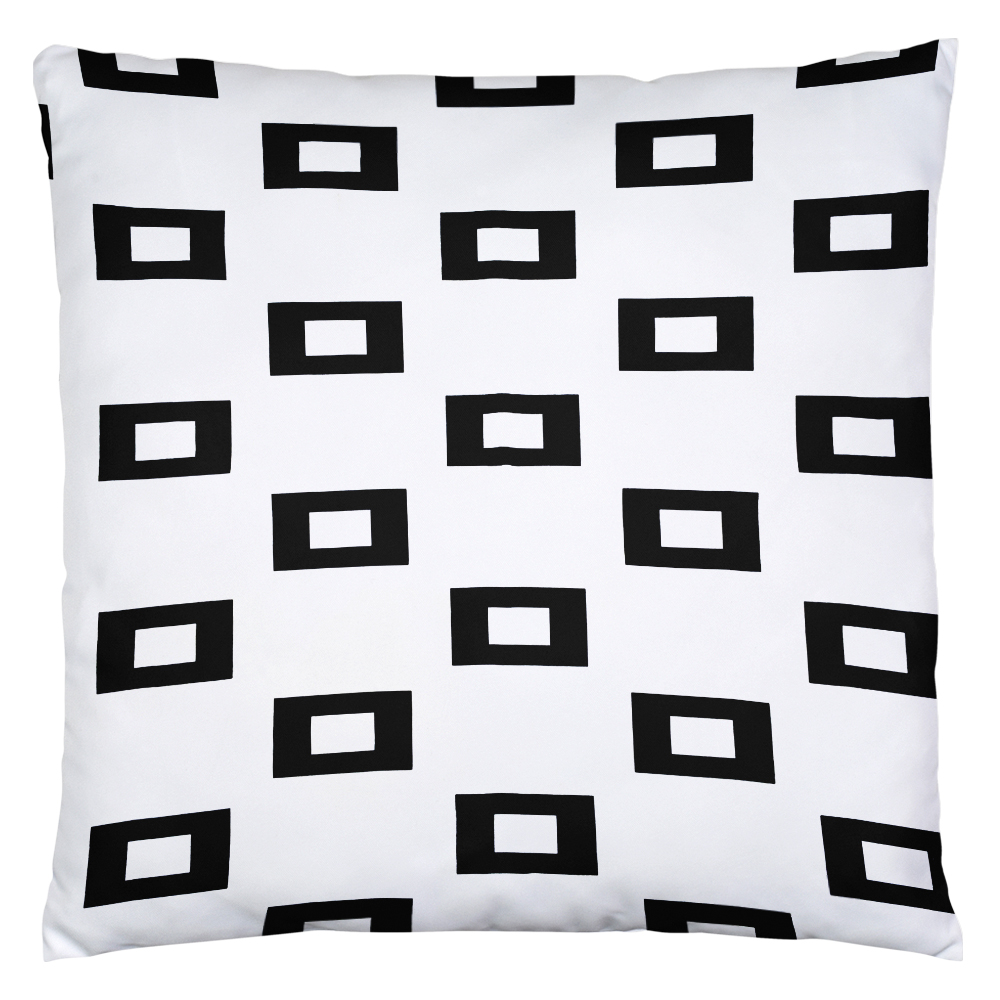 Black'N White #66 | Pyntepudebetræk med print